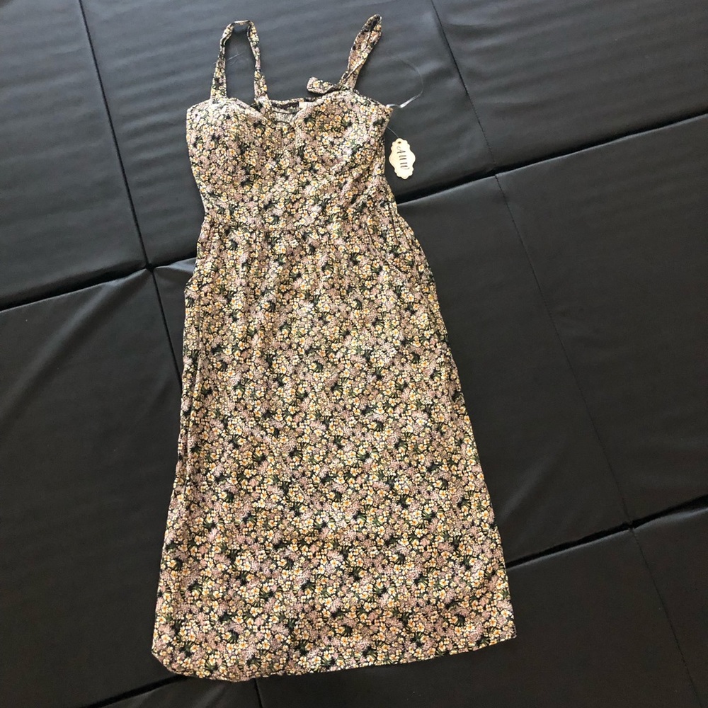 Sleeveless sun dress - size S-M
